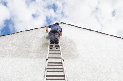 Peinture extérieure à la Ferrière-aux-Étangs — façades et ravalement